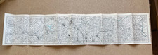 Vintage Straßenplan Stadtplan