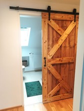 Schiebetüre Scheunentor Optik Altholz Vollholz Türe alle Größen Unikat