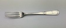 Antike Gabel, Art Déco, 800 Silber – ca. 42,6 g, Bruckmann & Söhne, graviert
