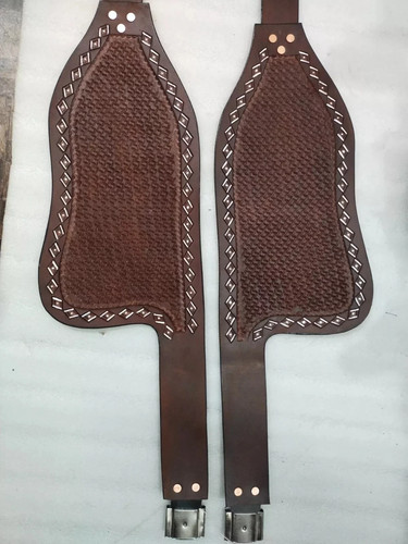 Western leder pferdesattel - leder,