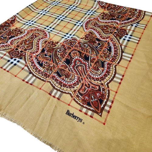 Burberry karo paisley stola - paisley,
