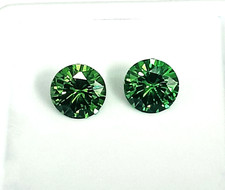 Grüner Smaragd Rundschliff