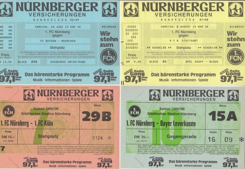 Tickets fc nürnberg - tickets,