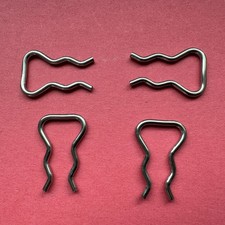 4x Klammern Haltefeder