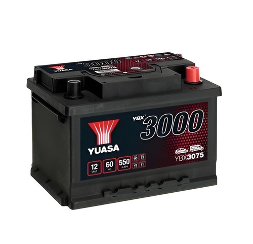 Yuasa 60ah autobatterie - 60ah,