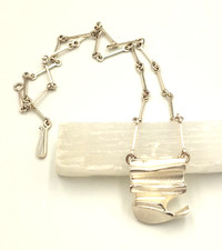 Lapponia Collier/ Kette 925er Sterling Silber Finnland Z8