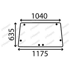 Heckscheibe für Ford/New Holland 234 2810 2910 334  335 3610 910 4110 US Built