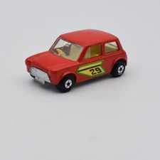 Matchbox Superfast MB29 Racing Mini Cooper rot, 29 Label. England Base