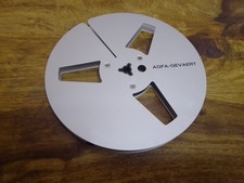 Agfa Gevaert Alu Tonbandspule 18cm 1/4" Leichtmetall Metal Reel