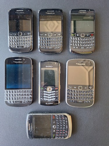 Diverse blackberry handys - diverse,