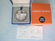 10 EUR Sondermünze PP in Box - Frankreich 2012 Largo Winch (Sammlungsauflösung).