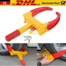 Auto-Radschloss Autokralle parkkralle Reifenkralle für Auto Wohnmobil Räder DHL