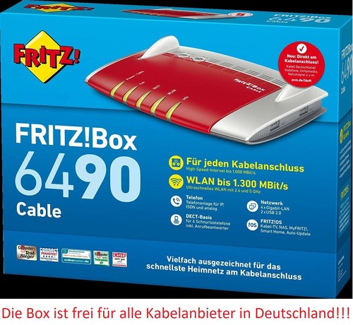Avm fritz box 6490 cable - fritz!,