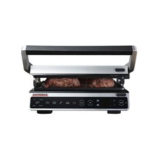 Gastroback 42542 BBQ Advanced Smart Tischgrill Kontaktgrill 4 Garstufen 2000 W