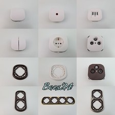 Topluxe Weiß / Braun / Silber / Messing Serie Popp / Düwi - Frei auswählbar !