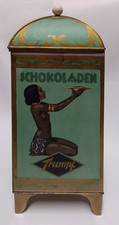 Trumpf Schokoladen Dose, Bitte