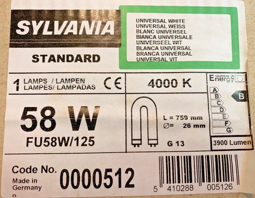 Sylvania leuchtstofflampe - ,