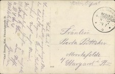 Foto Ak Stempel Marinepost MSP