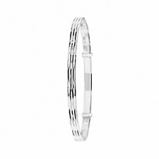 Sterling Silber Damen Rund