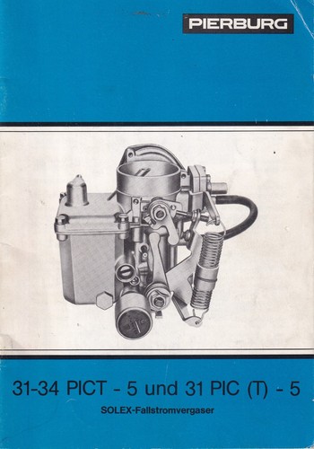 Original pierburg handbuch - original,