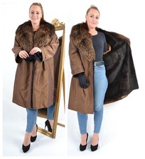 PELZ KANINCHEN INNENFUTTER PELZINLETT AUSSEN MIKROFASER MANTEL PELZMANTEL A1654