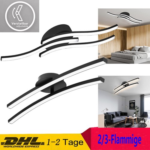 Flammige led deckenleuchte - 2/3-flammige,