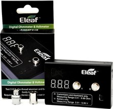eLeaf Ohmmeter / Voltmeter Atomizer Resistance Tester (Ohm Meter) e Zigarette 