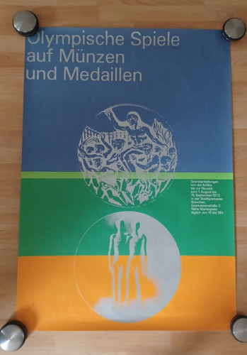 Din poster gerollt münzen - din,