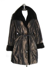 Bonnie Manfred Bogner geschorene Nerzjacke Nerz Pelz 100% Seide