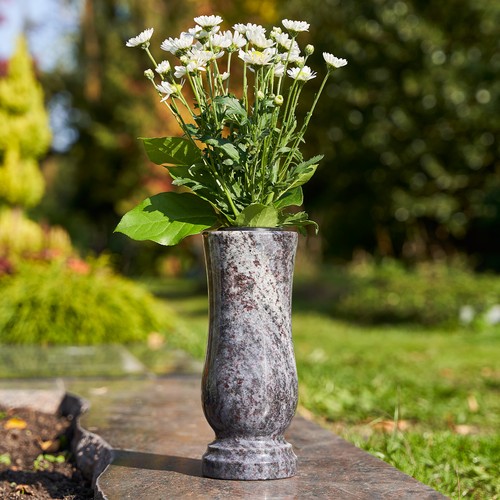 Grab vase hochwertig - grab-vase, aus