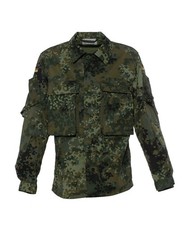 Leo Köhler Einsatzkampfbluse Flecktarn Original Feldbluse Militär Uniform
