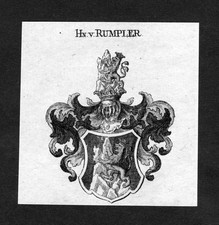 1820 - Rumpler Wappen Adel
