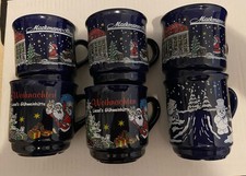 6 Weihnachtstassen   + mit Weihnachtsmotiv - z.B. auffüllen und verschenken