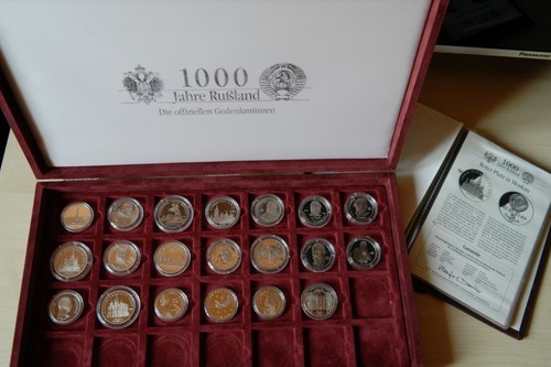 Gedenkmünzen sammlung 1000 - gedenkmünzen,