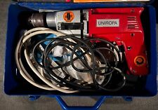 Schlagbohrmaschine Bohrmaschine Uniropa mit Bohrern und Metallkoffer