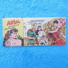 AKIM Nr 23 "VERURTEILT" Piccolo Lehning Sohn des Dschungels 1953 Z1 Z2