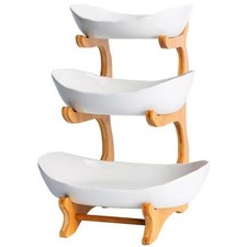Etagere stöckig weiß - 3,