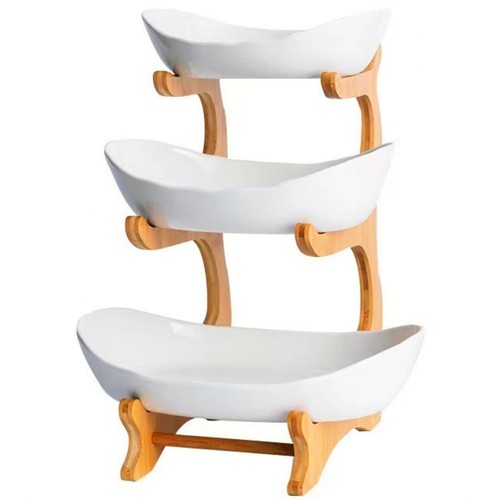 Etagere stöckig weiß - etagere, 3