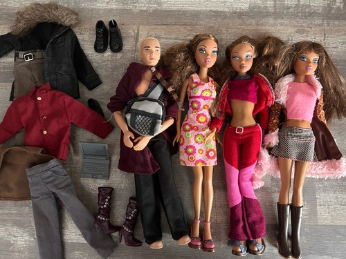 Scene barbie set puppen - set,