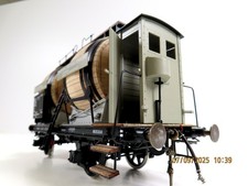 (1QW140) DINGLER I-170/10 Spur 1  Weinfasswagen FELIX POTIN 576 162 SNCF, NEM...