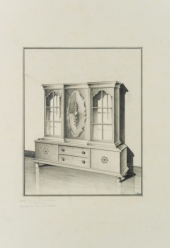 Betz glasvitrine - j., (20.jhd),
