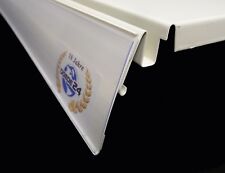 Preisschienen 1,23m H 6cm neu 10x Klebestreifen für Schwerlastregal weiß DBR60 