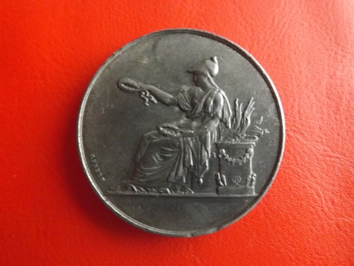 Französische zinn medaille - französische,