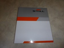 Betriebsanleitung u. Ersatzteilliste Still Hochhubwagen EXV 10 EXV 12 EXV 14 C