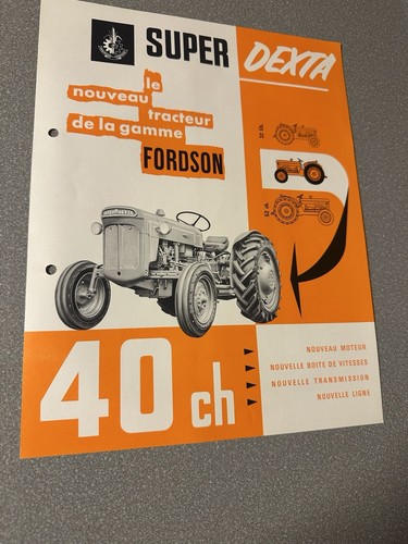 Prospekt ford fordson - fordson, super