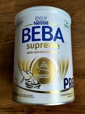 BEBA Supreme Pre Nestle, 6x800g, MHD 04.2027, neu und ungeöffnet