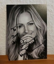 Helene Fischer Autogrammkarte – original unterschrieben – TOP Zustand