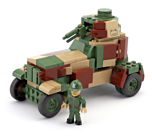 Cobi 2393 armored car - cobi,