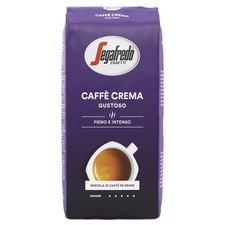 Segafredo Caffè Crema Gustoso, ganze Kaffeebohnen, kräftig, Arabica Robusta, 1kg