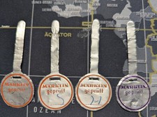 4 x Märklin H0 Original  Prüfsiegel